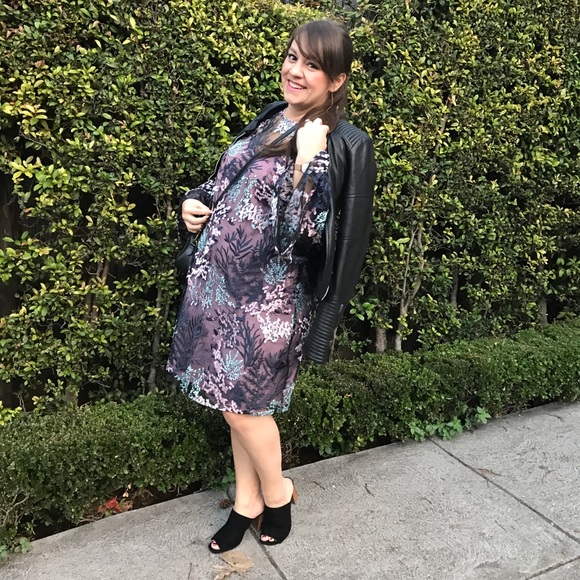 ASOS Floral Embroidered Maternity Dress - Picture 12 of 14